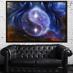 Yin Yang Stars - NicheCanvas