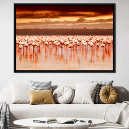  Lake Nakuru Flamingos - NicheCanvas