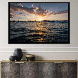 Sunset Ocean - Lucas Moore - NicheCanvas