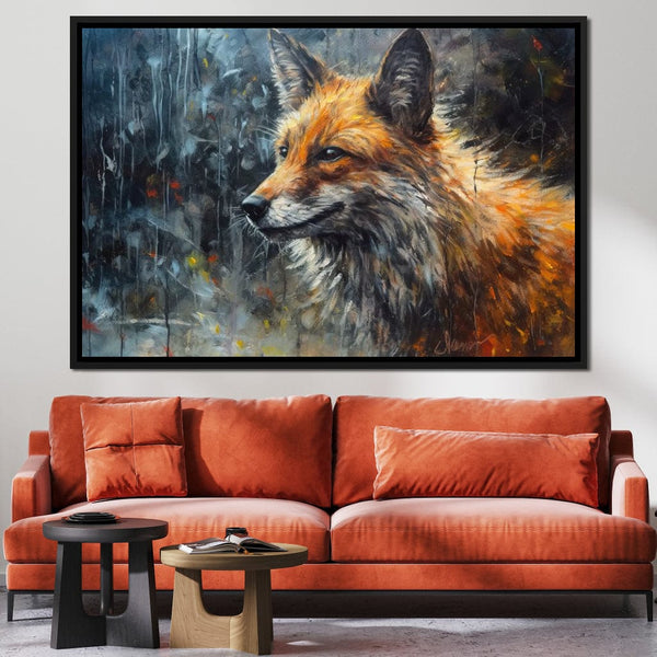 Urban Jungle: Red Fox | NicheCanvas