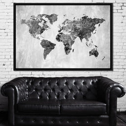 World Map 9 - Mateo - NicheCanvas