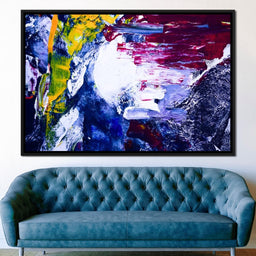 Abstract Sea Splash - NicheCanvas