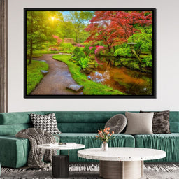 Japanese Garden - NicheCanvas