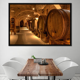 Wine Cellar in the Abbey - NicheCanvas