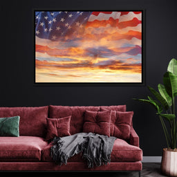 American Sky - NicheCanvas