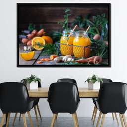 Fresh Orange Juice - NicheCanvas