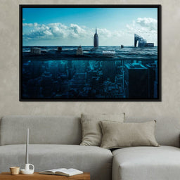 New York Underwater - Milos Karanovic - NicheCanvas