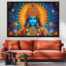 Vishnu's Aura - NicheCanvas