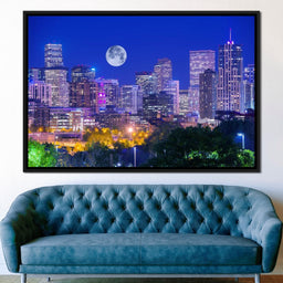 Denver Skyline - NicheCanvas