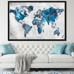 World Map 2 - Mateo - NicheCanvas