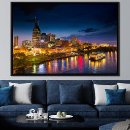 Nashville Skyline - NicheCanvas