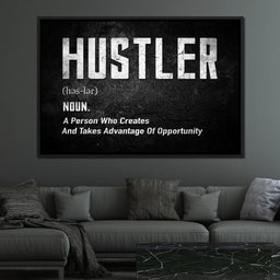 Hustle - David Drake - NicheCanvas