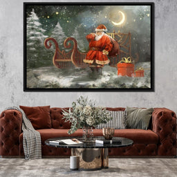 Christmas Night - NicheCanvas