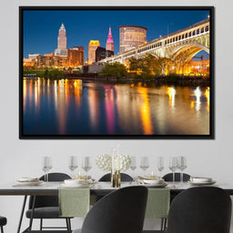 Cleveland Skyline - NicheCanvas