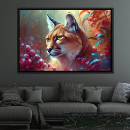 Winter Puma - Neal Hackett - NicheCanvas