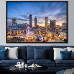 Atlanta Skyline - NicheCanvas