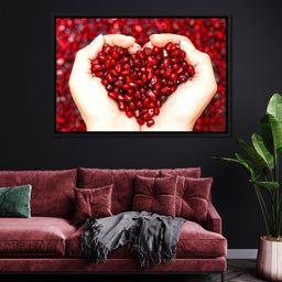 Pomegranate Seeds - NicheCanvas