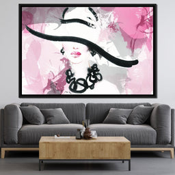 Fashionista Portrait - NicheCanvas