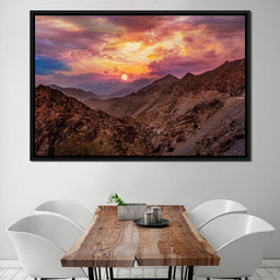 Desert Mountains - NicheCanvas