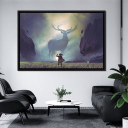 Spiritual Deer - NicheCanvas