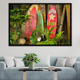 Surfboards in Hawaii - NicheCanvas