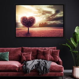 Loving Tree Sunrise - NicheCanvas