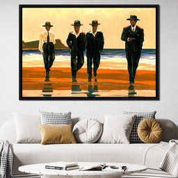 Men's On The Beach - NicheCanvas