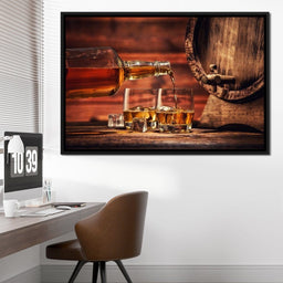 Whiskey Night - NicheCanvas