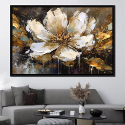 Elegant Flower Bloom 08 - Tanni Cylon - NicheCanvas