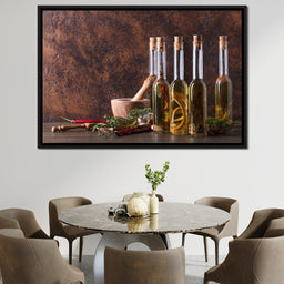 Olive Oil Canvas Set - NicheCanvas