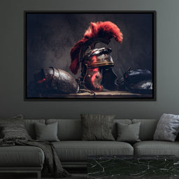 Roman Warrior Helmet - NicheCanvas