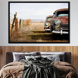 Abandoned Cars - NicheCanvas