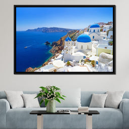 Santorini | NicheCanvas