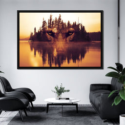 Lurking in the Woods - Johanjjf - NicheCanvas