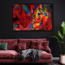 Kiss - Qusay-Art - NicheCanvas