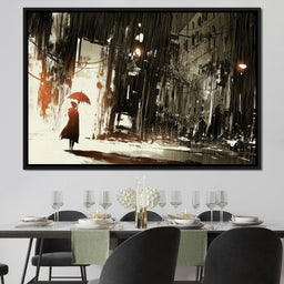 Halelis Rainy Day - NicheCanvas