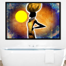 African Woman - NicheCanvas