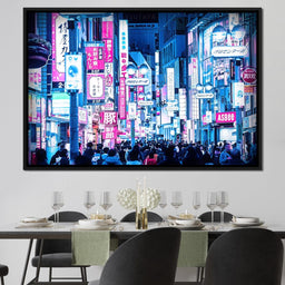 Cyberpunk Street - Johanjjf - NicheCanvas