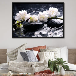 Spa Flowers - NicheCanvas