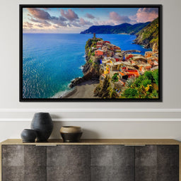 Vernazza Village - NicheCanvas