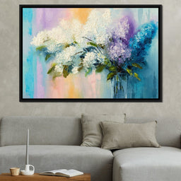Lilac Flowers - NicheCanvas