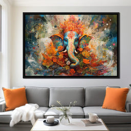 Ganesha's Grace - NicheCanvas