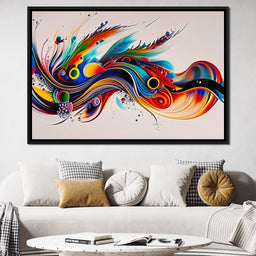 Colorful Contemporary Art 052 - Johanjjf - NicheCanvas