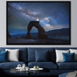Arch Under the Milky Way - NicheCanvas