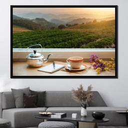 Coffee with a View - NicheCanvas