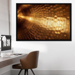 Golden Cymbal - NicheCanvas