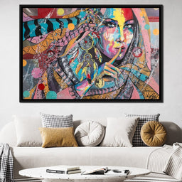 Mary Portrait - NicheCanvas