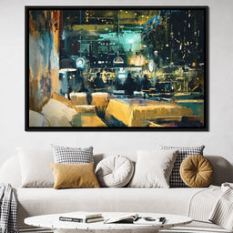 Cozy Restaurant - NicheCanvas