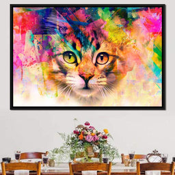 Curious Cat - NicheCanvas