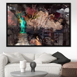 The Statue of Liberty - NicheCanvas